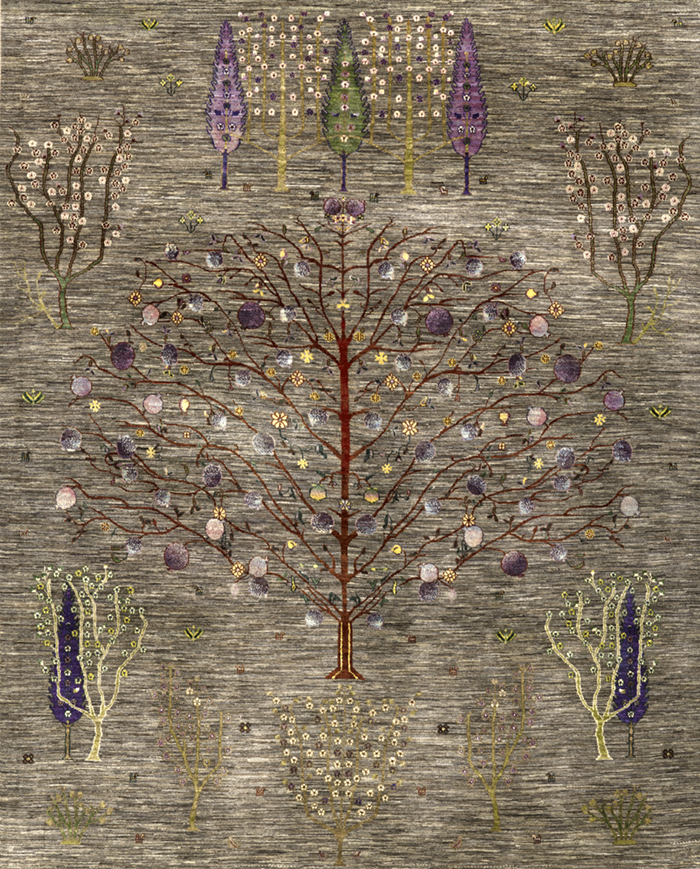 Multiple-Trees-7-Gabbehs-Flora-Fauna-246-x-304cm