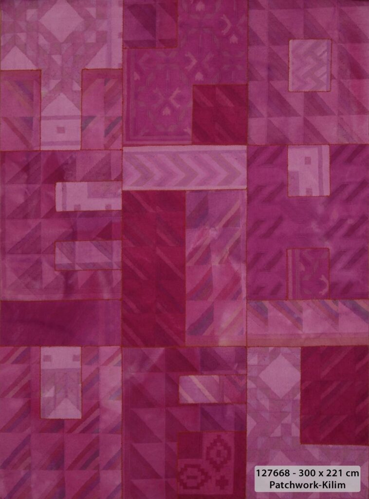 Dekorativer Patchwork-Teppich von Mischioff