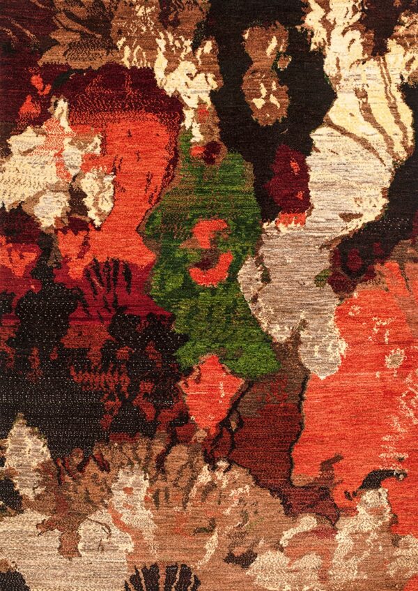 Zollanvari # 10048879 Super Fine Gabbeh Art-Deco 239 x 167 cm