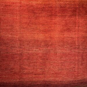 Zollanvari # 10153644 Super Fine Gabbeh Plain& Abstract in Red