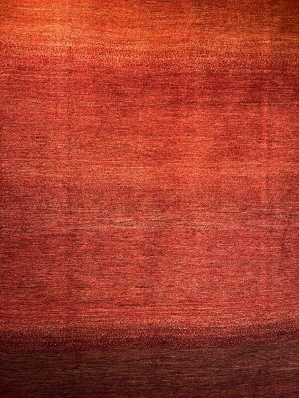 Zollanvari # 10153644 Super Fine Gabbeh Plain& Abstract in Red